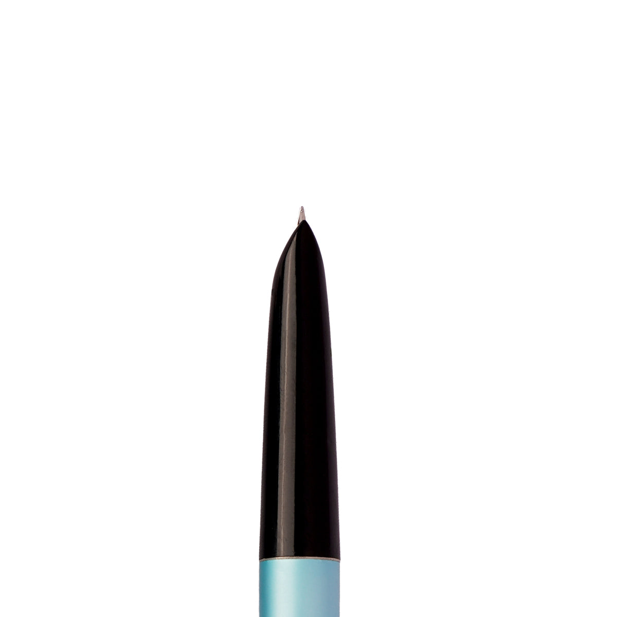 Hero 329 Sky Blue Metal Aerometric Fine Nib Fountain Pen Engraved