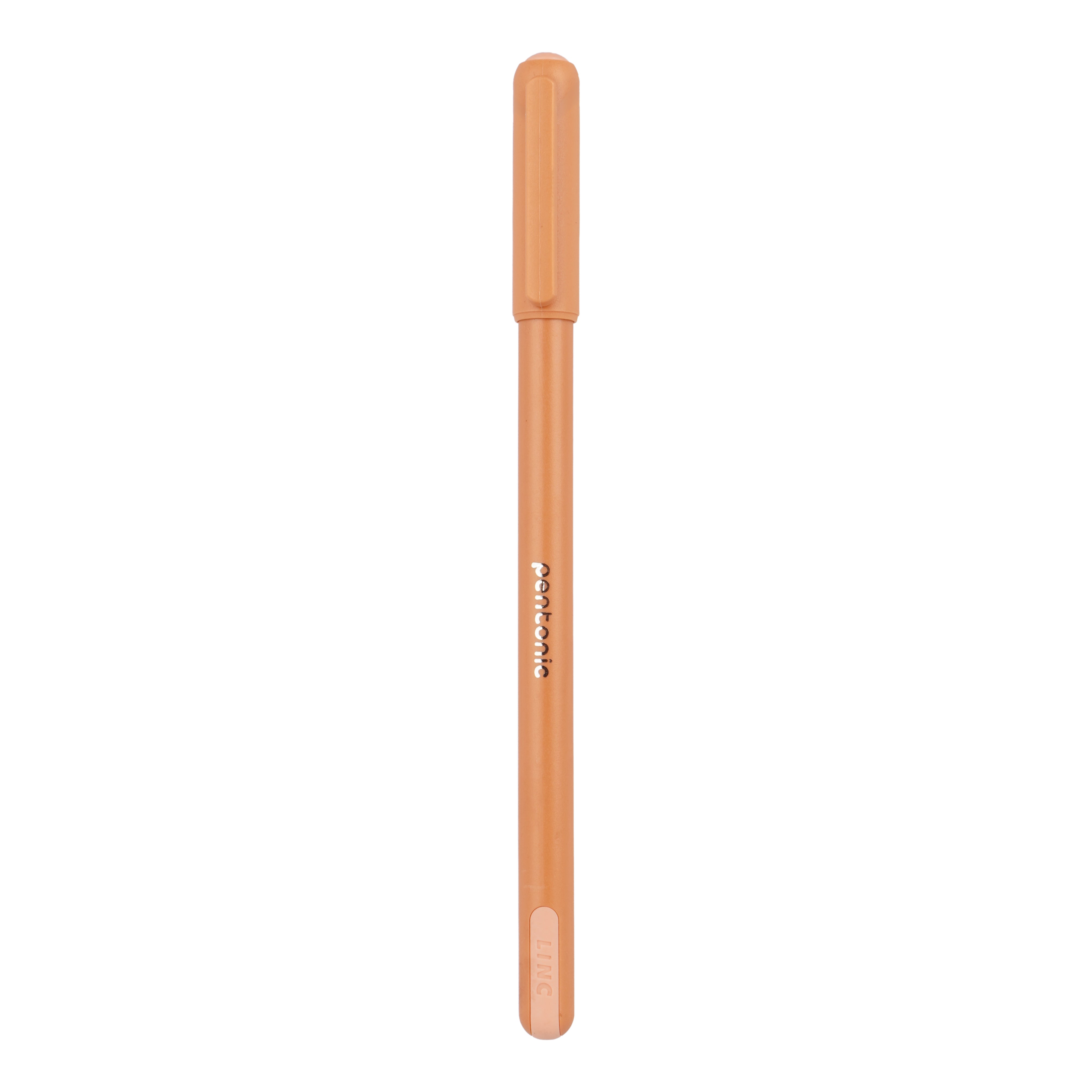 Pentonic Linc Ball Pen 0.7mm Blue Ink Desert Dust - Set of 5Pcs