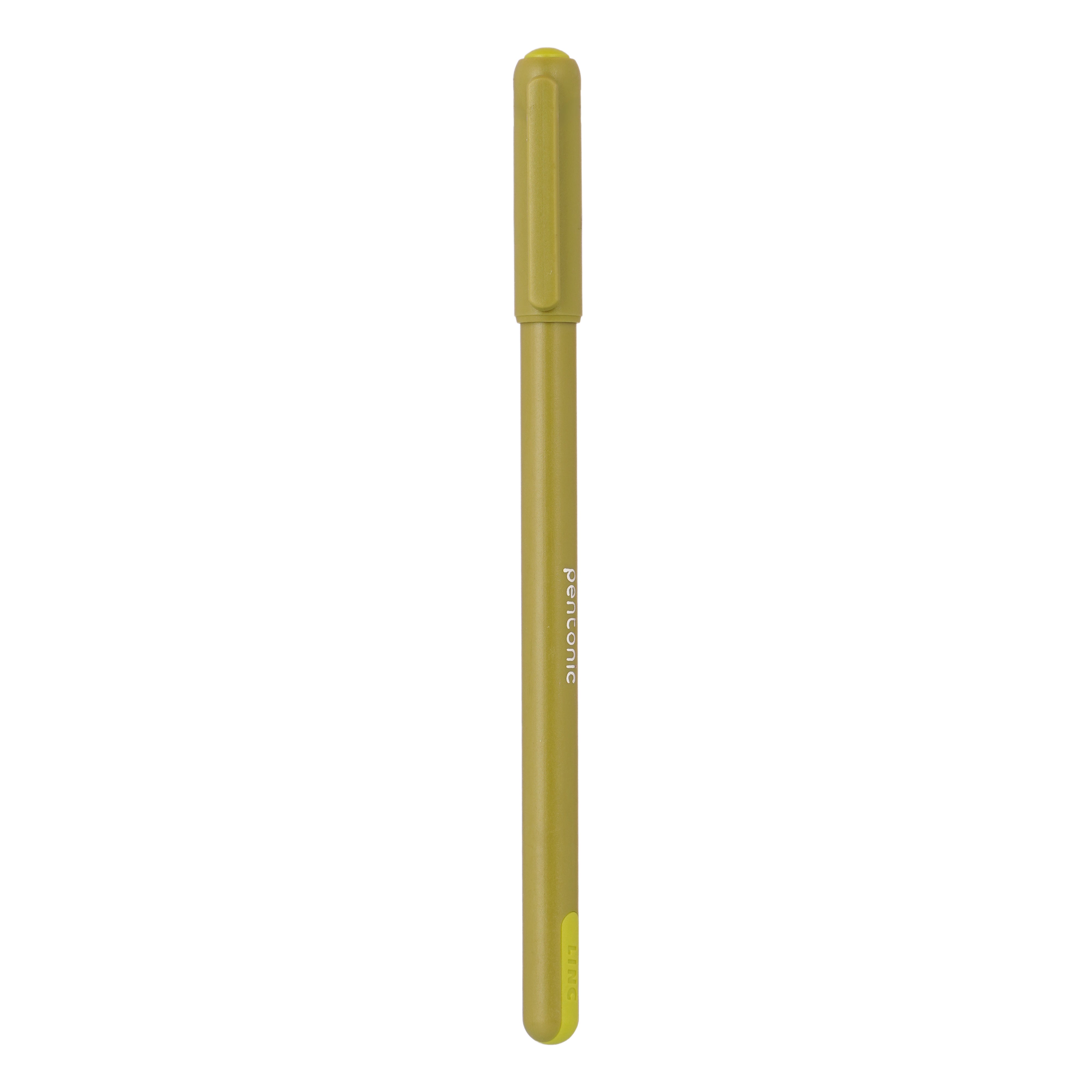 Pentonic Linc Ball Pen 0.7mm Blue Ink Green Body - Set of 5