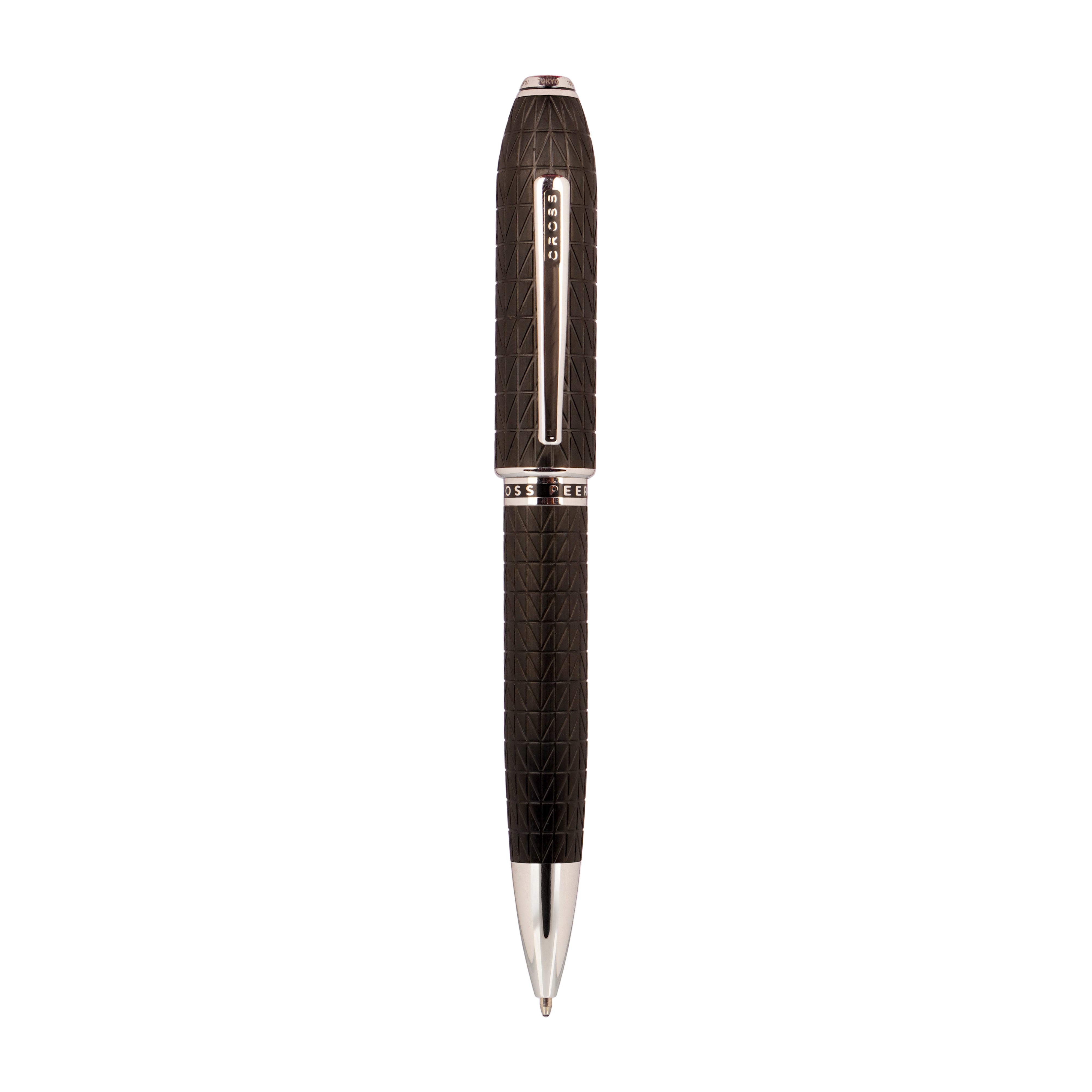 Cross Peerless 125 Tokyo Brushed Black PVD Ballpoint Pen