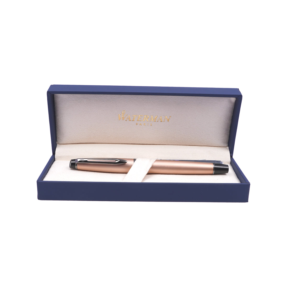 Waterman Expert Metallic Rose Gold RT Fountain Pen – Fine Nib, France Made