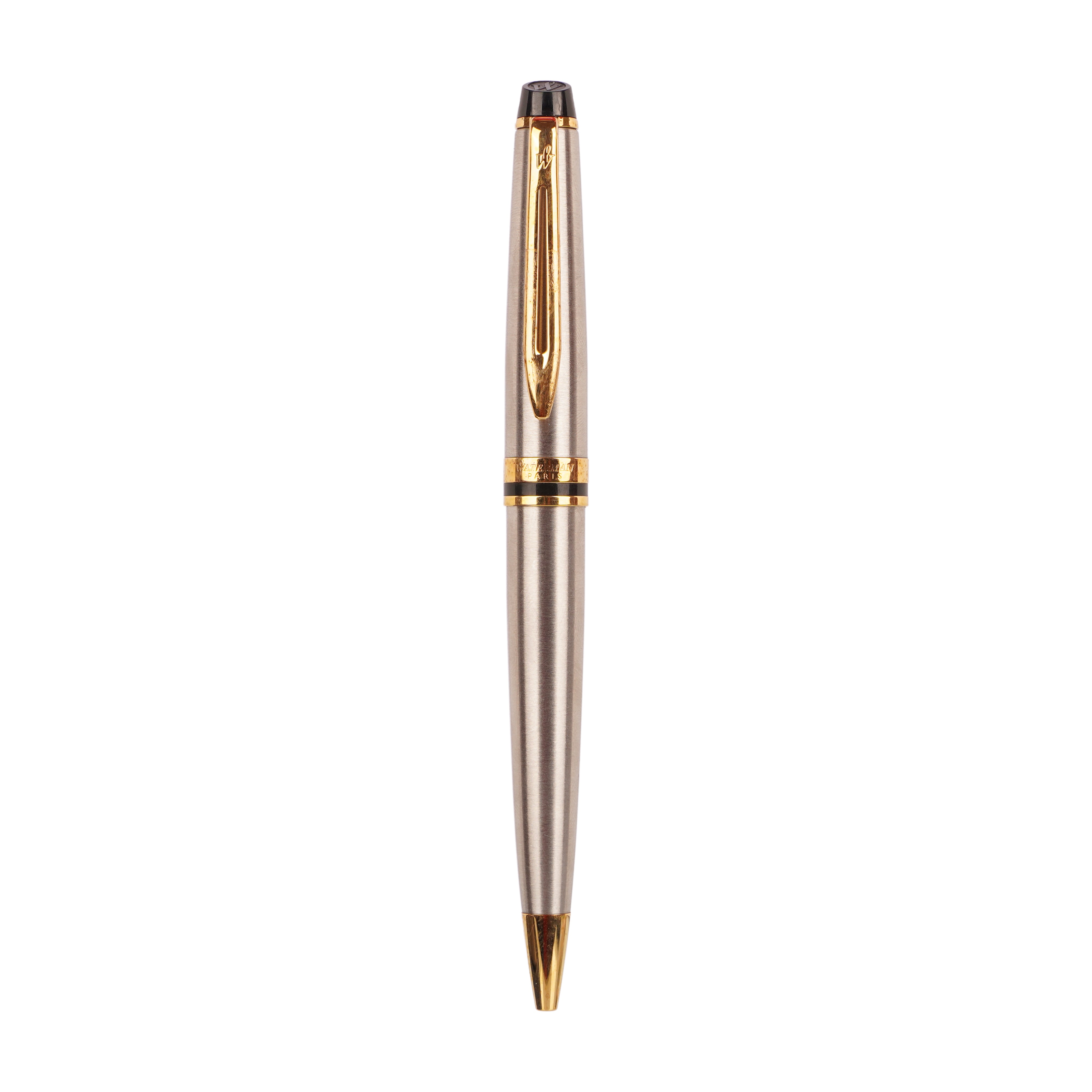 Waterman Twist Ball Pen & Leather Men's Wallet Combo Set