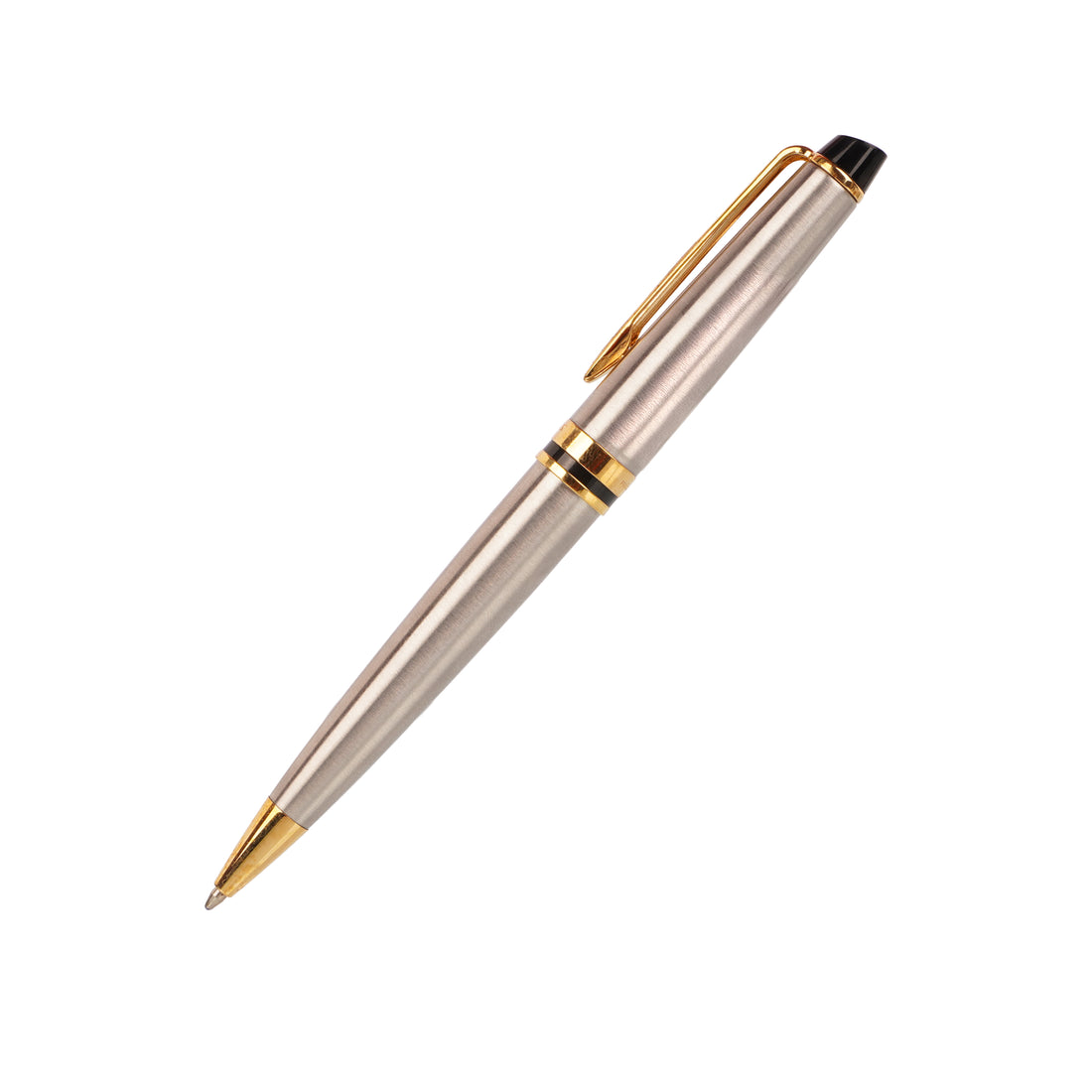 Waterman Twist Ball Pen & Leather Men's Wallet Combo Set