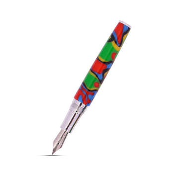 Monteverde USA Kuna Fountain Pen – Multicolour Resin, Medium Nib