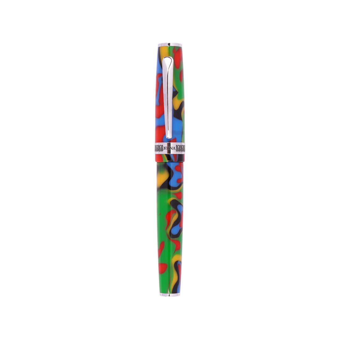 Monteverde USA Kuna Fountain Pen – Multicolour Resin, Medium Nib