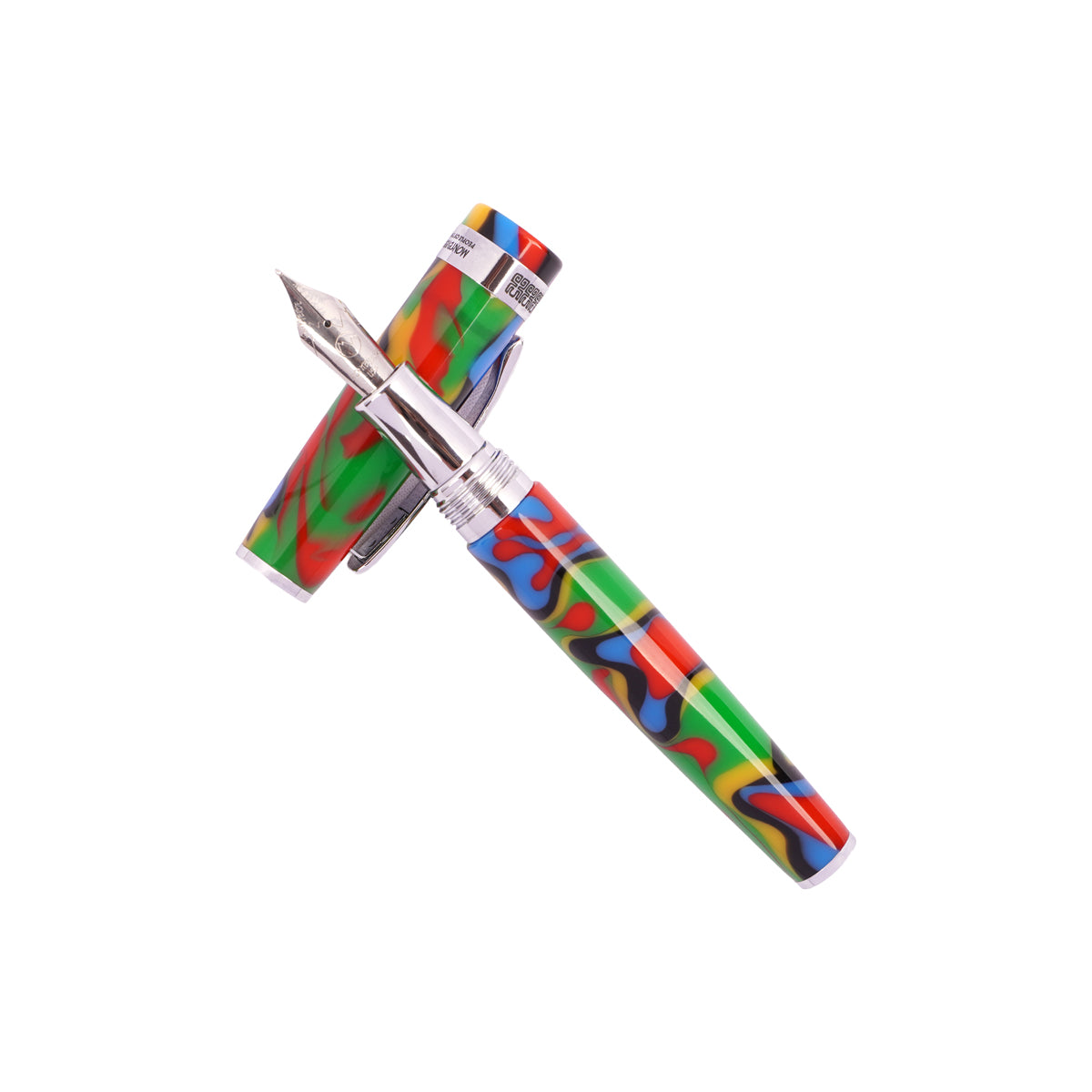 Monteverde USA Kuna Fountain Pen – Multicolour Resin, Medium Nib