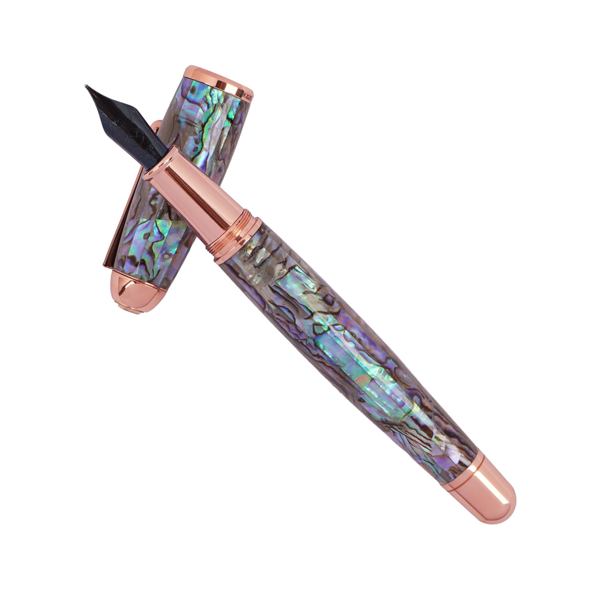 Monteverde Abalone Rosegold Limited Edition Fountain Pen – Medium Nib