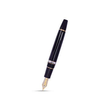 Sailor 1911 Fountain Pen Gloss Black & Gold – 21K Gold Hard-Medium Nib