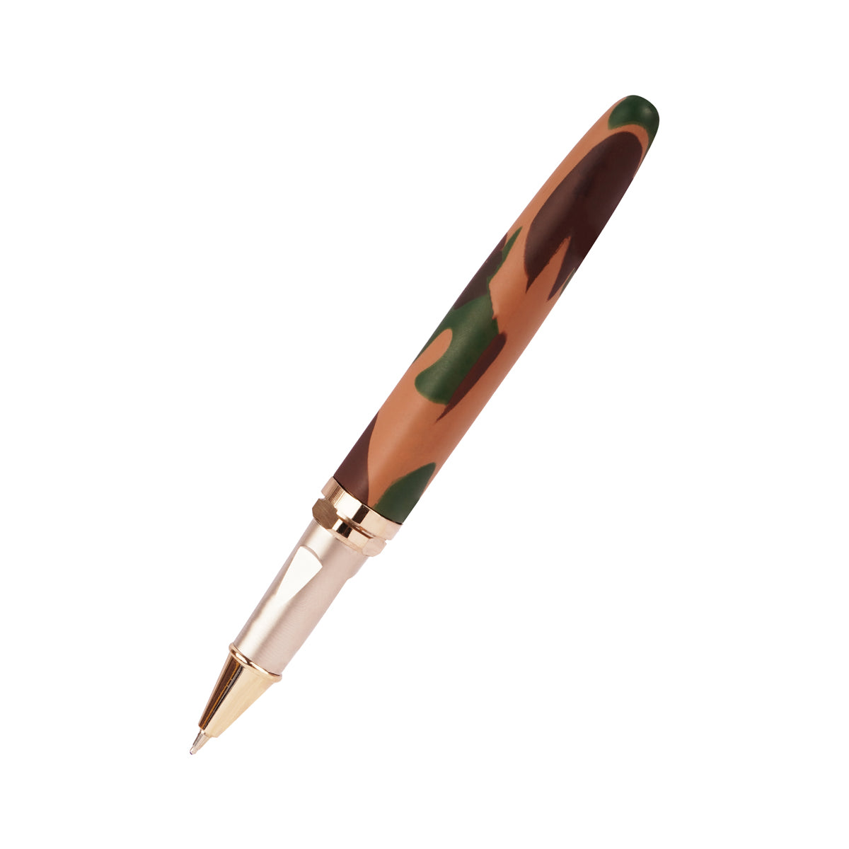 Picasso Parri Royce Military Brown Ball Pen with Blue Ink - Cap Type