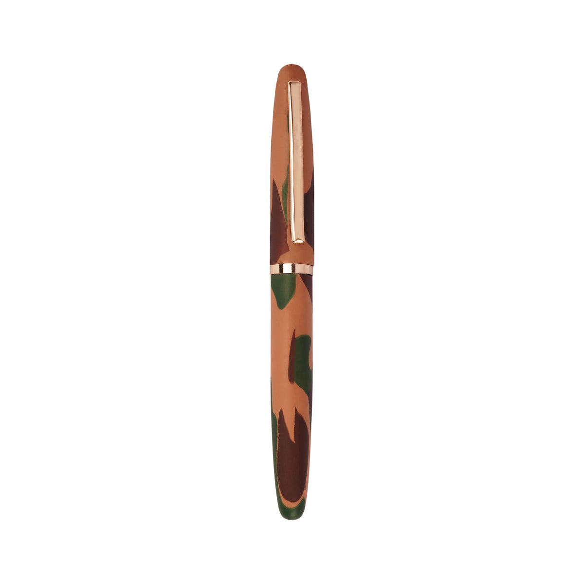 Picasso Parri Royce Military Brown Ball Pen with Blue Ink - Cap Type