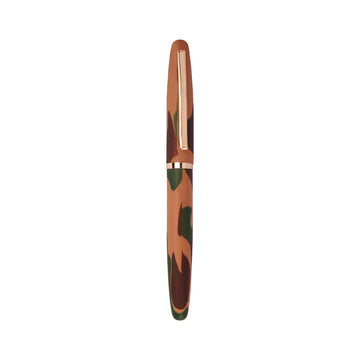 Picasso Parri Royce Military Brown Ball Pen with Blue Ink - Cap Type
