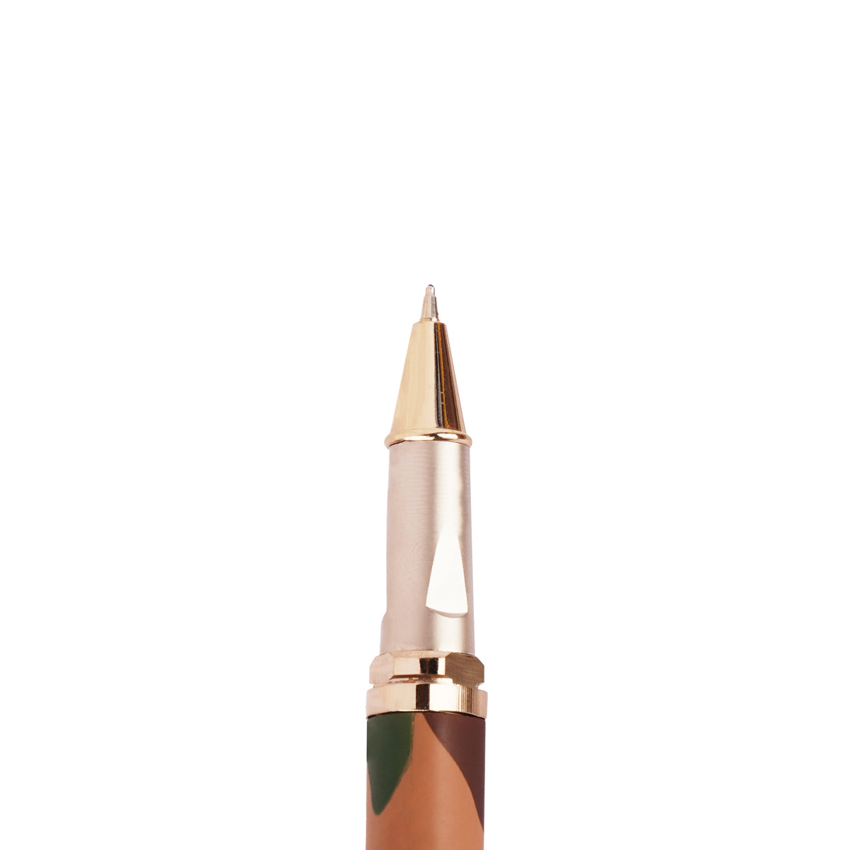 Picasso Parri Royce Military Brown Ball Pen with Blue Ink - Cap Type
