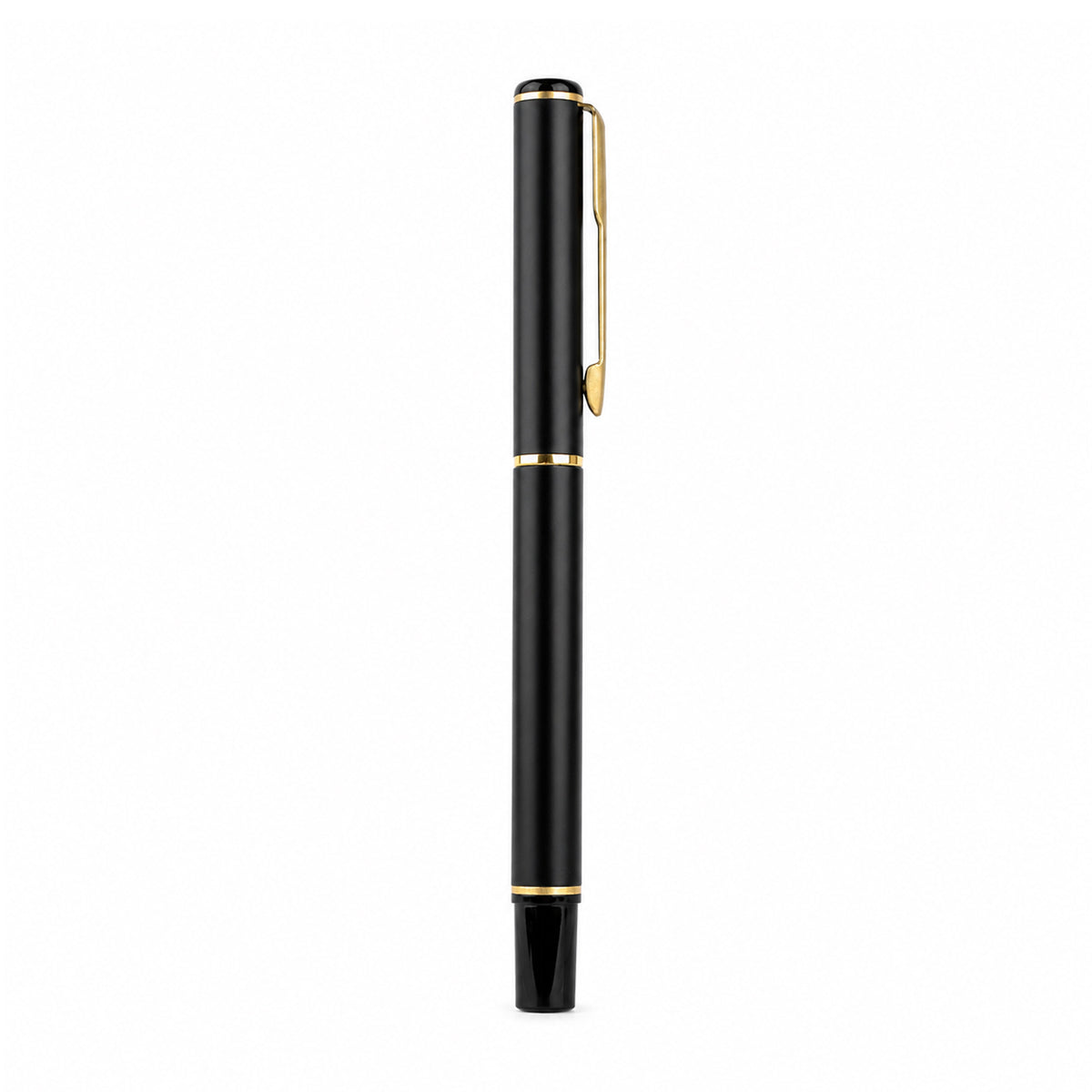 The Writershub Matte Black Rollerball Pen