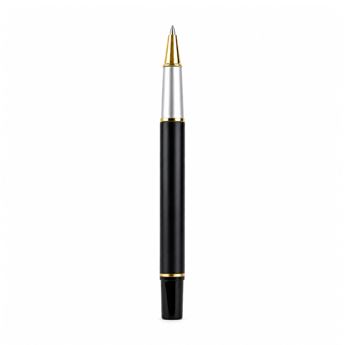The Writershub Matte Black Rollerball Pen