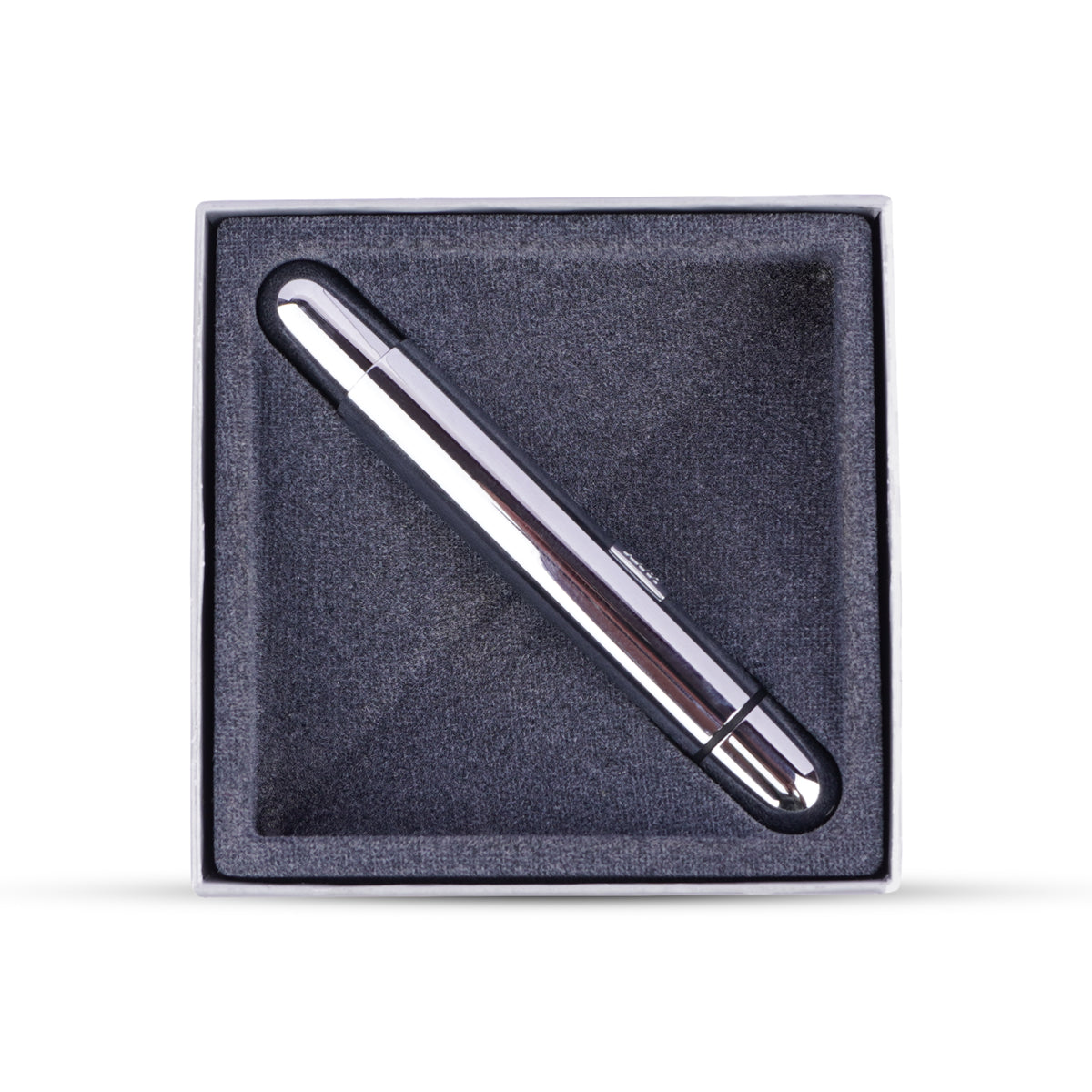Lamy Pico 289 Chrome Finish Pocket Ballpoint Pen – Retractable Metal Body