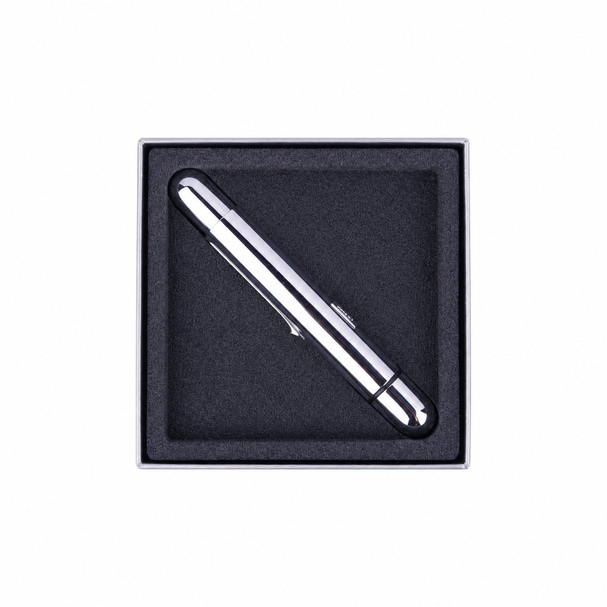 Lamy Pico 289 Chrome Finish Pocket Ballpoint Pen – Retractable Metal Body