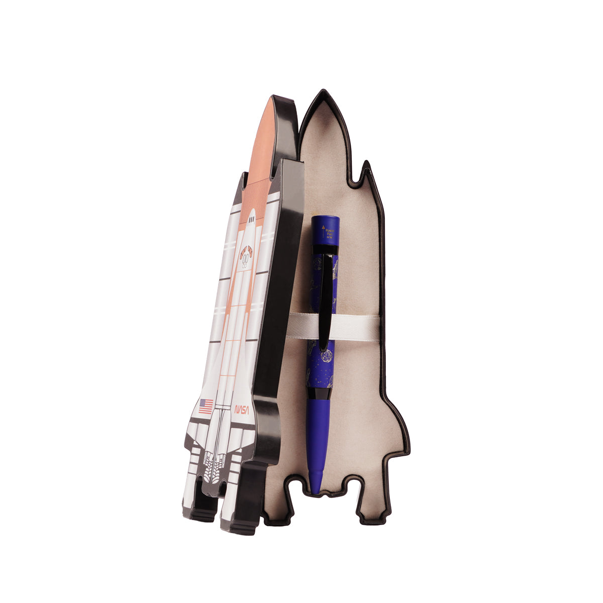NASA Series 3006 Blue 2-in-1 Ball Pen with 64GB USB Drive