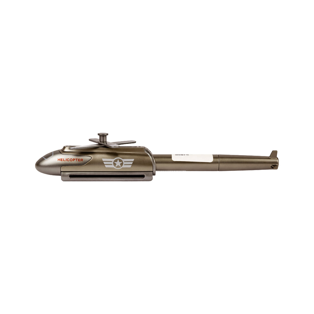 The Writershub Glossy Grey Helicopter Shape Rollerball Pen