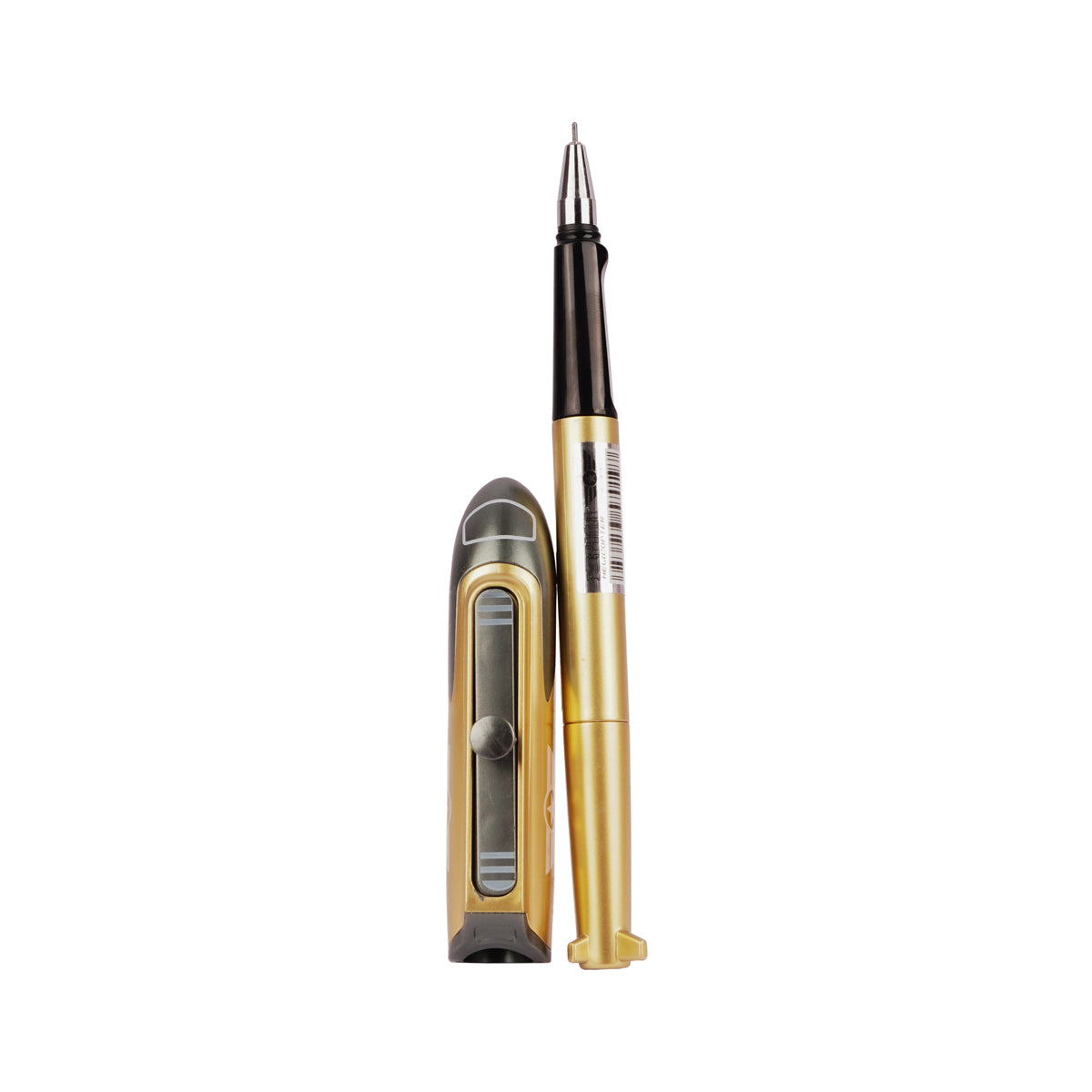 The Writershub Glossy Yellow Helicopter Shape Rollerball Pen