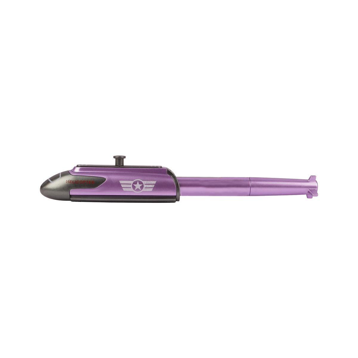 The Writershub Glossy Purple Helicopter Shape Rollerball Pen