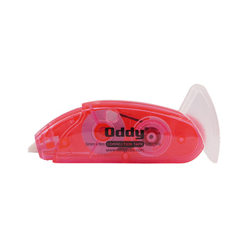 Oddy Compact Mini Correction Tape Roller Pink (5mm × 6m)