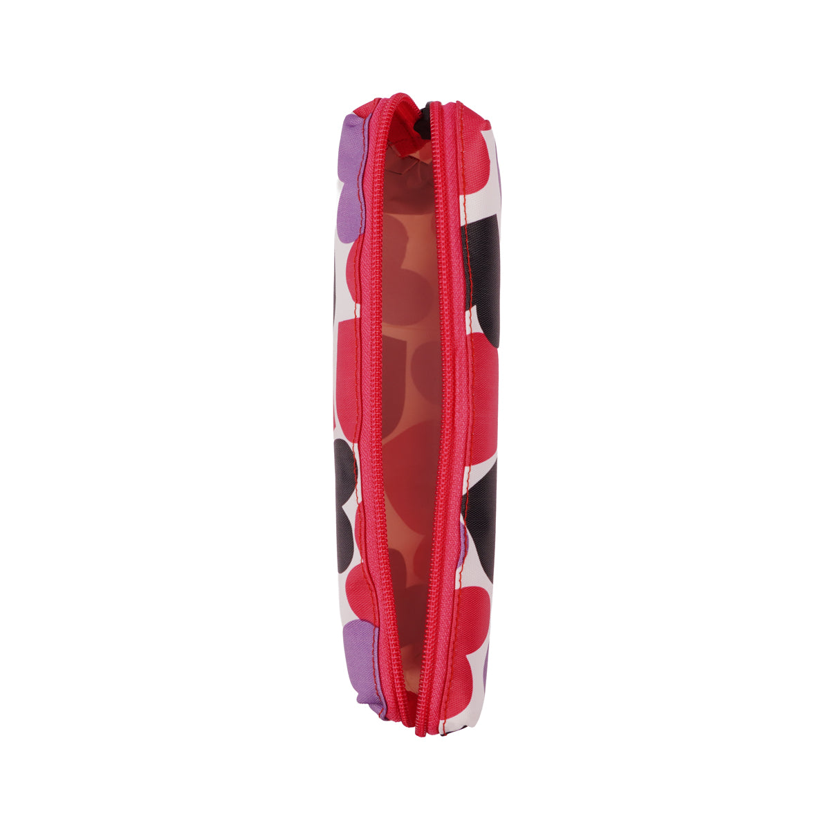 Oddy Experience Smart Pencil Pouch – Heart Print, Zipper Closure