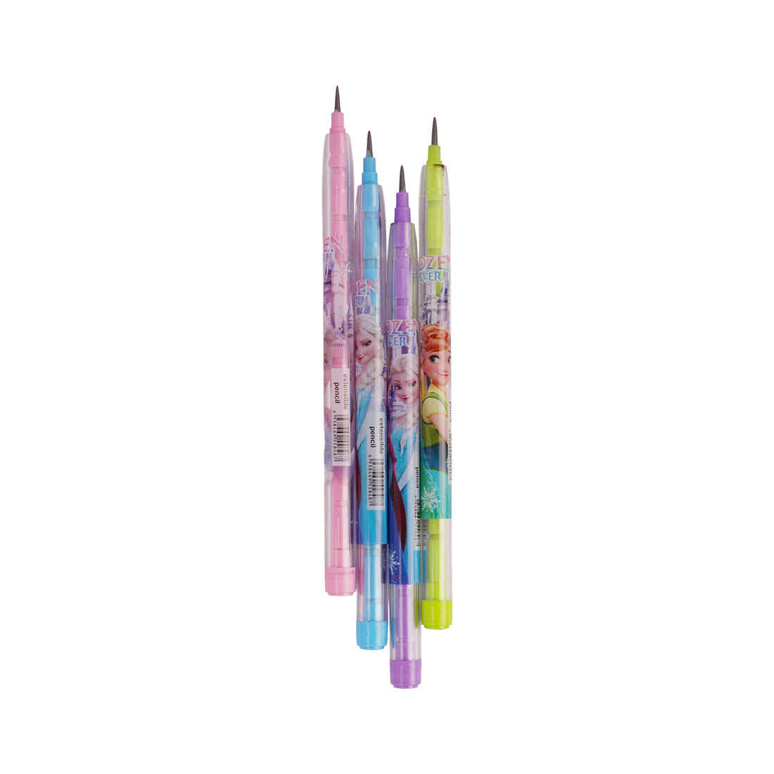 Frozen Princess Design Smart Dhakka Extensible Pencil Set – Pack of 4