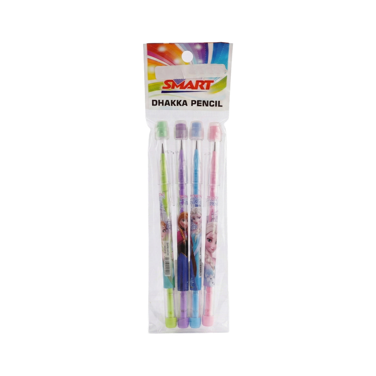Frozen Princess Design Smart Dhakka Extensible Pencil Set – Pack of 4