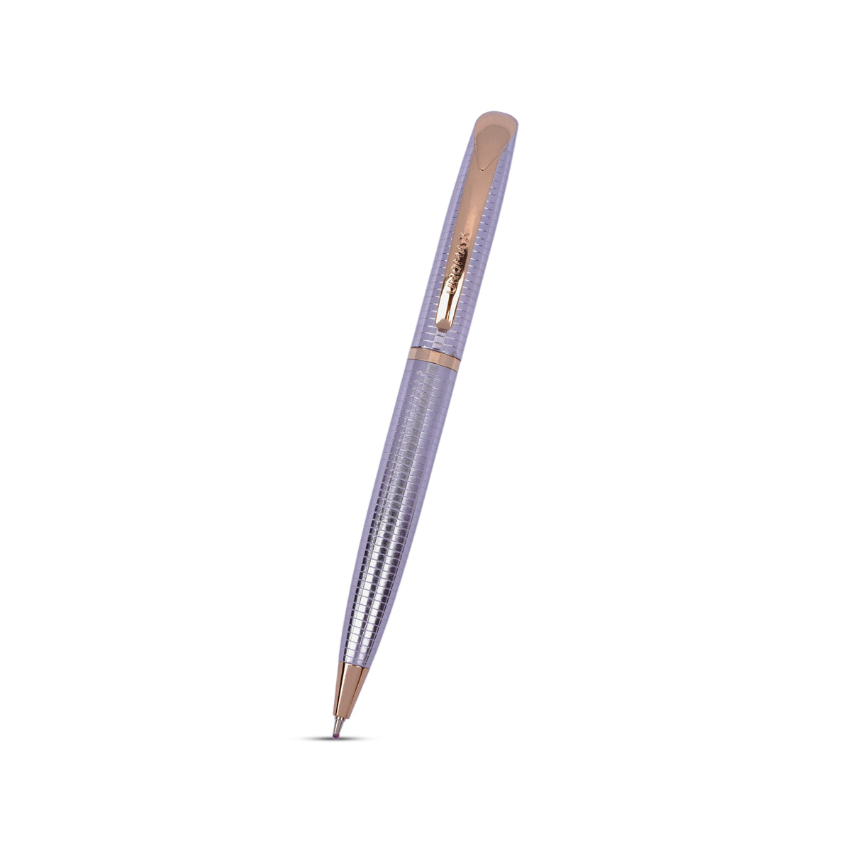 Unomax Silvo Silver & Gold Twist Ball Pen – Fine Tip Metal Body