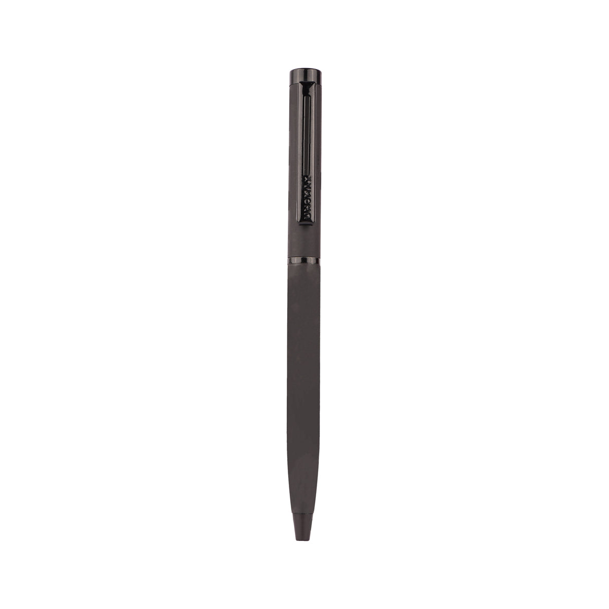 Unomax Enigma Matte Black Body with Clip Twist Ball Pen