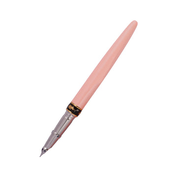 Yangzie Alligator 215 Rose Fountain Pen – Gold Clip, Fine Nib