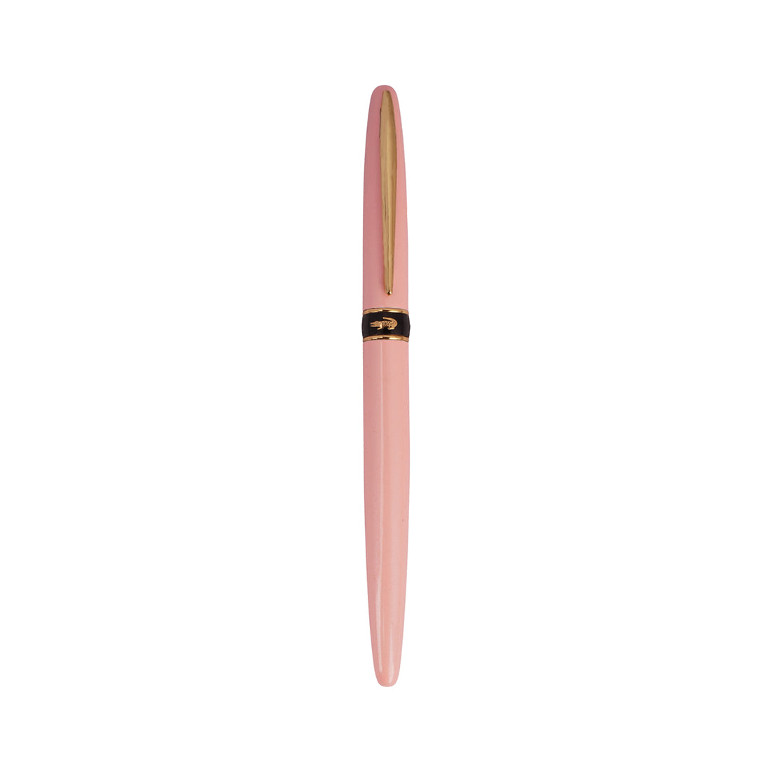 Yangzie Alligator 215 Rose Fountain Pen – Gold Clip, Fine Nib