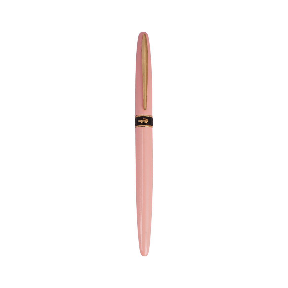 Yangzie Alligator 215 Rose Fountain Pen – Gold Clip, Fine Nib