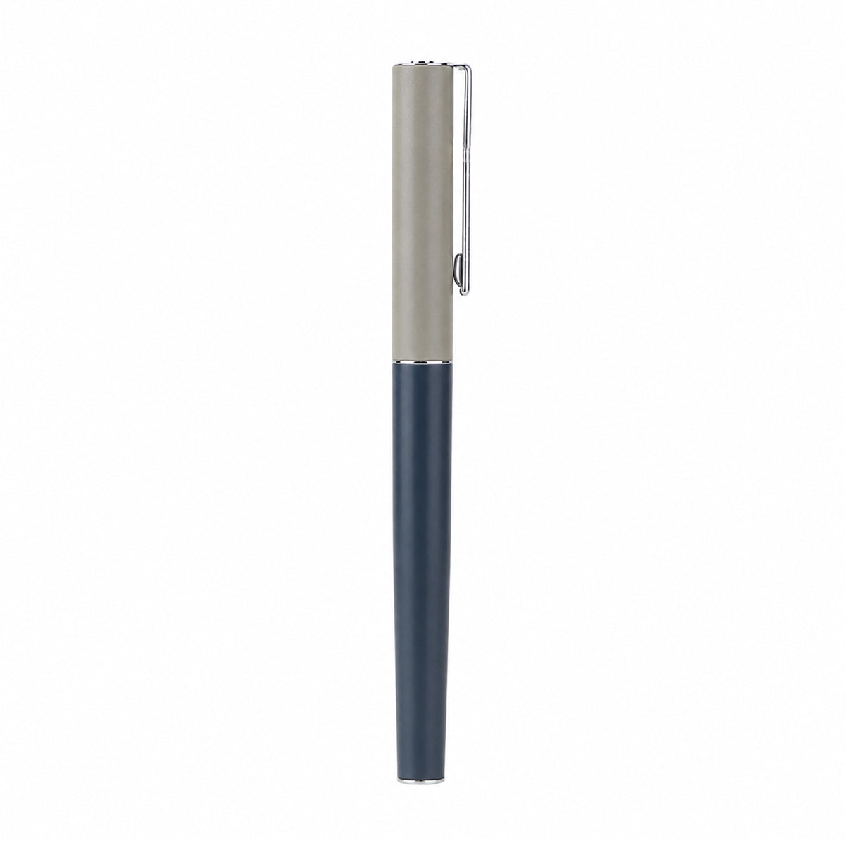 Jinhao 35 Grey Fountain Pen — Cement Cap, Extra-Fine Nib