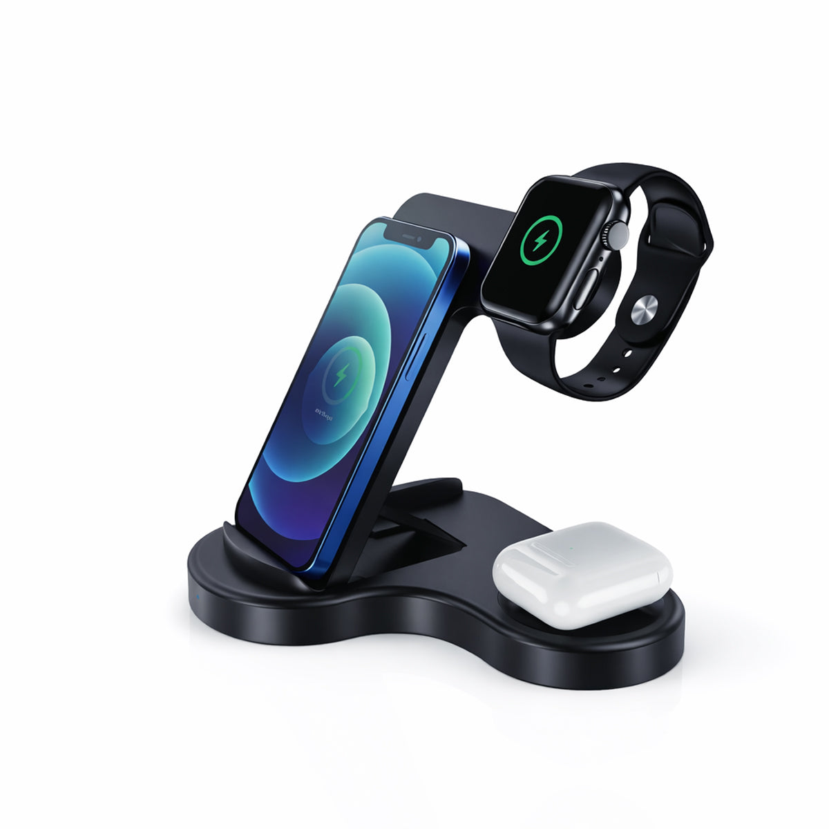 The Writershub 3-in-1 Rapid Wireless Charging Station