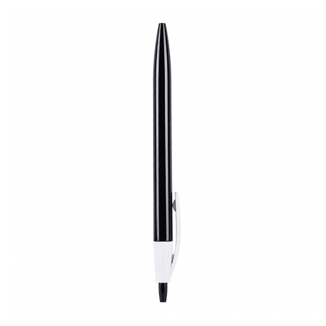 FLAIR Ezee Click Ball Pen – Retractable Click Mechanism, Pack of 10 (Black Ink)