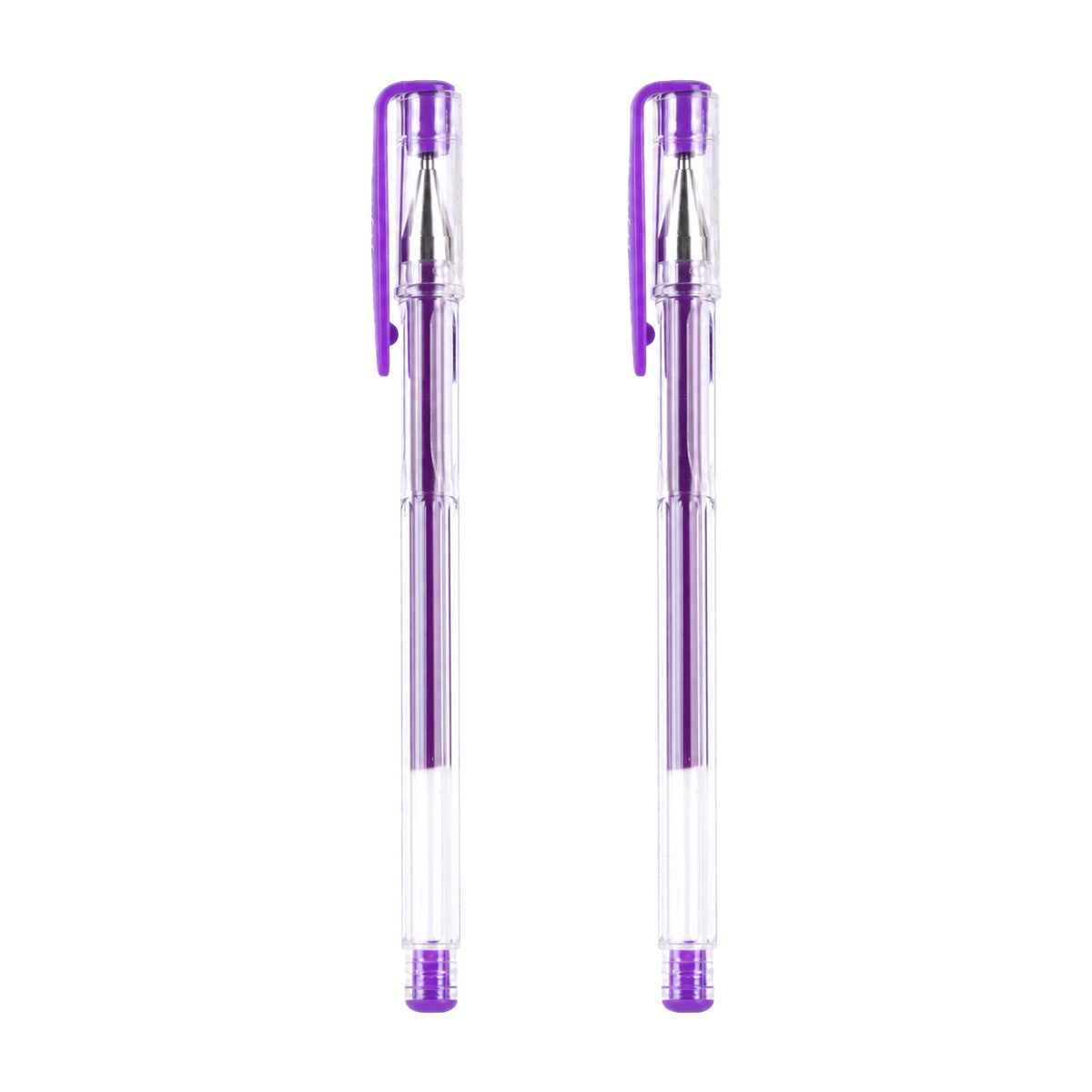 uni‑ball Signo UM‑100 Gel Pen 0.7mm – Violet Ink, Pack of 2