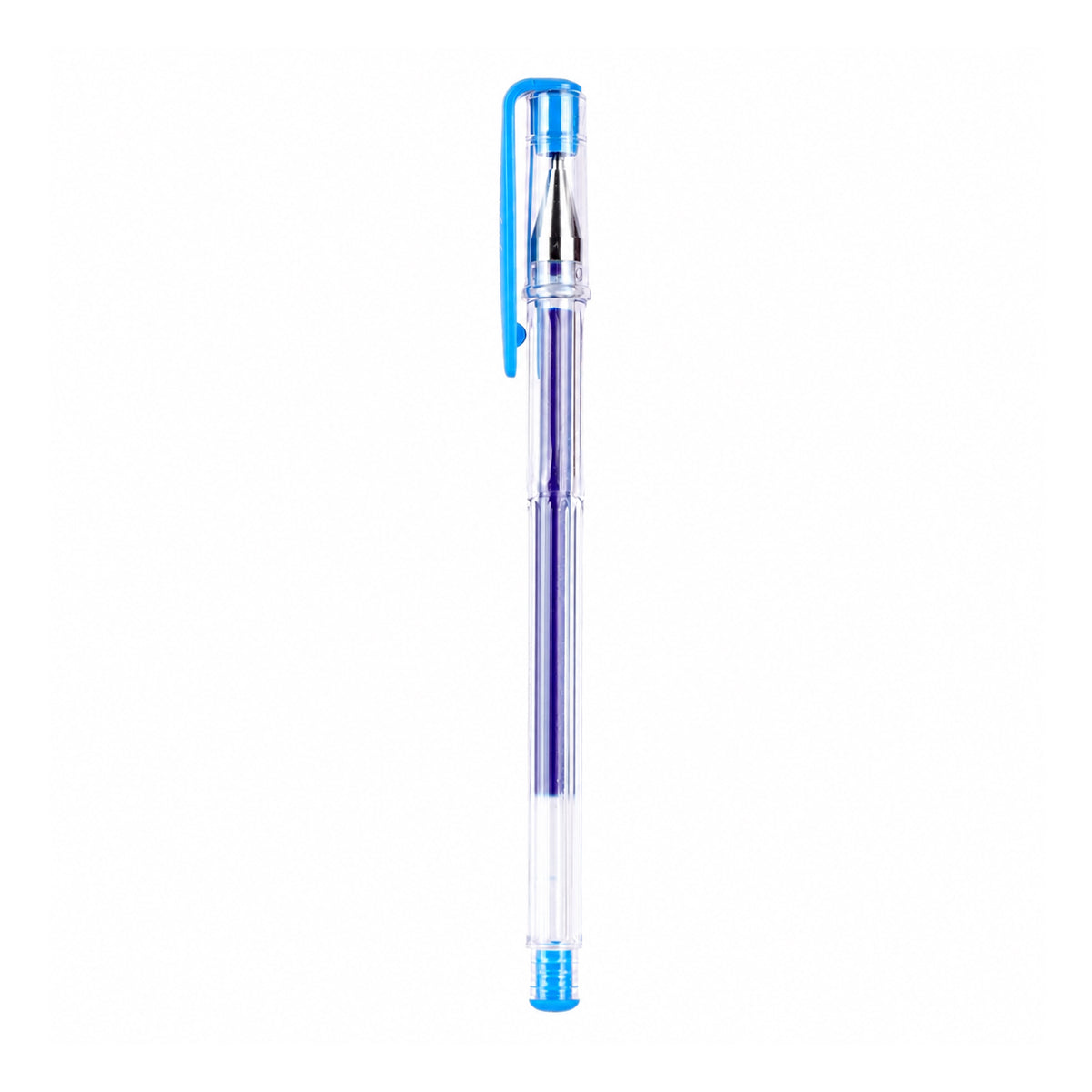 uni‑ball Signo UM‑100 Gel Pen 0.7mm – Light Blue Ink, Pack of 3
