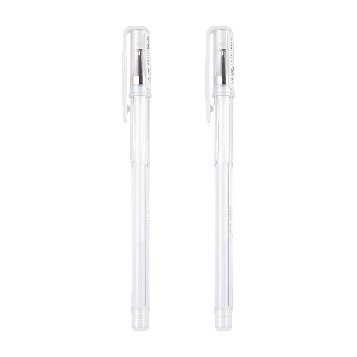 uni‑ball Signo UM‑100 Gel Pen 0.7mm – Creamy White Ink, Pack of 2