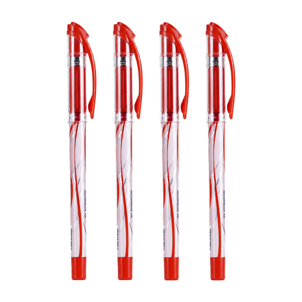 Reynolds Racer Gel Pen – Pack of 10 | Red Ink | Smooth & Vibrant