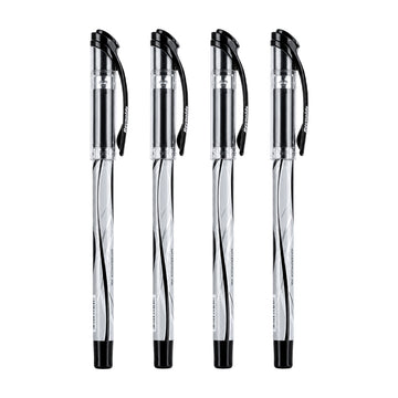 Reynolds Racer Gel Pen – Pack of 9 | Black Ink | Smooth & Vibrant