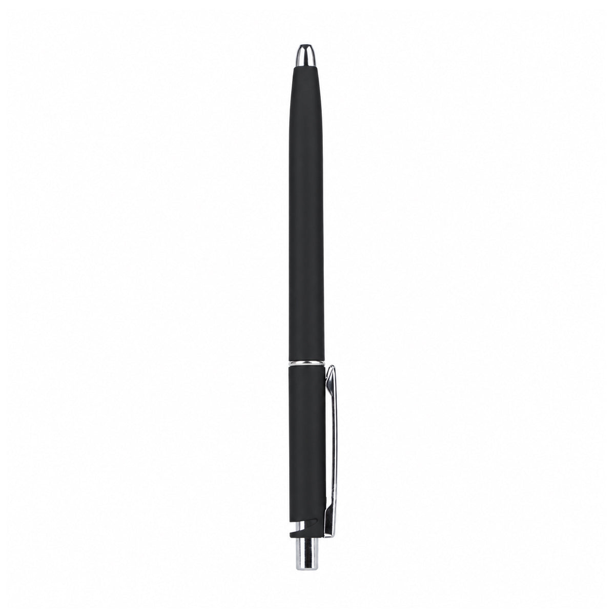 Reynolds Jetter Aerosoft Ball Pen — Pack of 2 | 0.7mm | Blue Ink | Matte Black