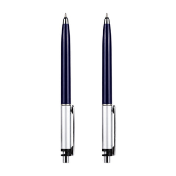 Reynolds Jetter Premier Ball Pen — Pack of 2 | 0.7mm | Blue Ink | Blue