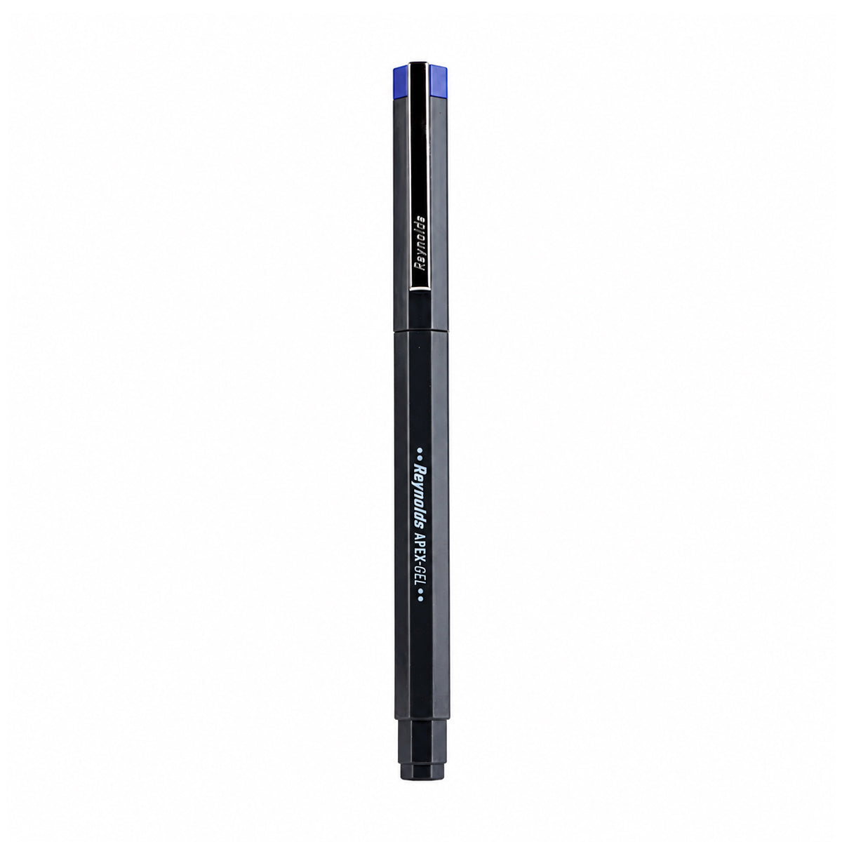 Reynolds Apex 0.7mm Gel Pen — Pack of 3 | Blue Ink | Cap Type