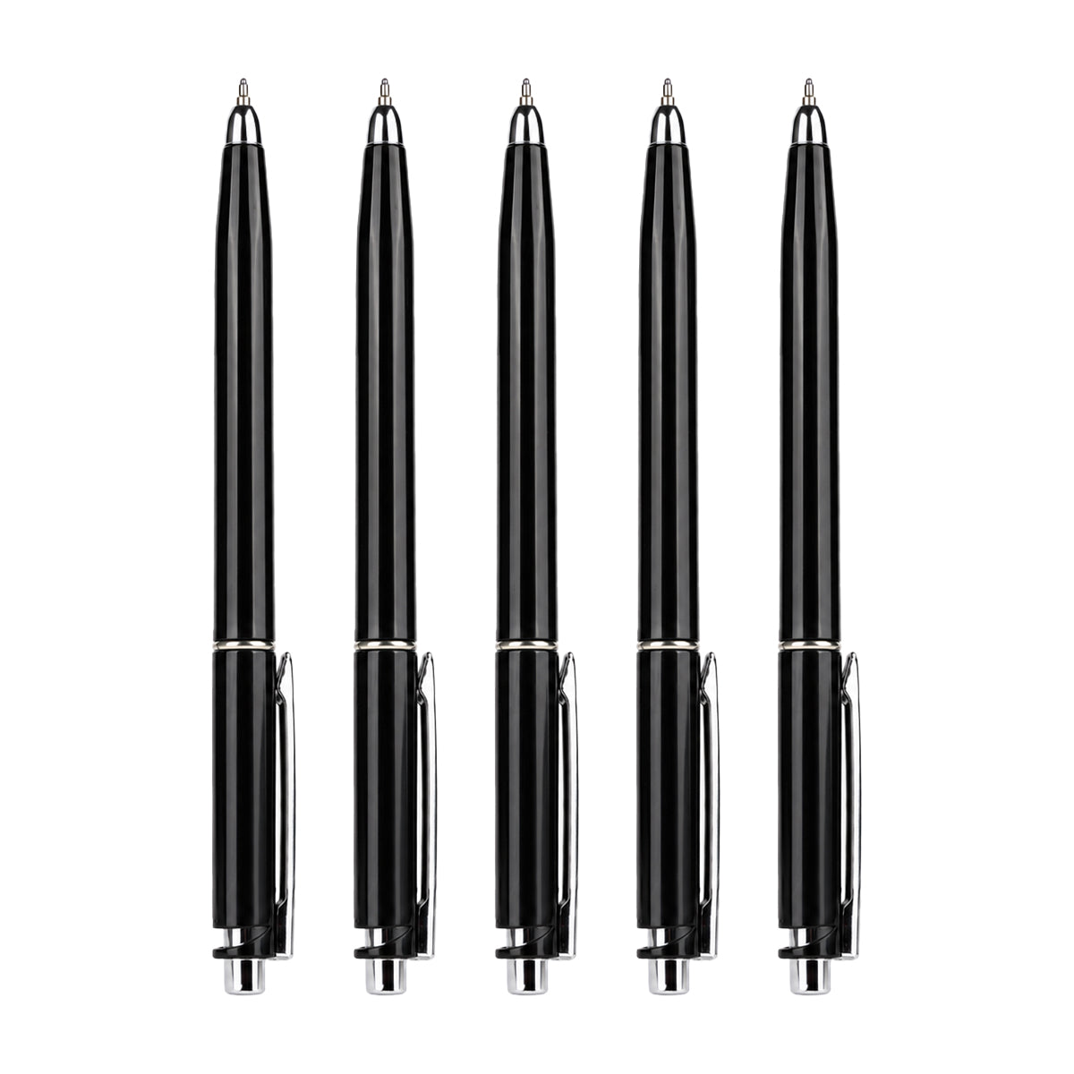 Reynolds Jetter Classic Ball Pen — Pack of 5 | Blue Ink | Retractable