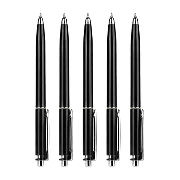 Reynolds Jetter Classic Ball Pen — Pack of 5 | Blue Ink | Retractable