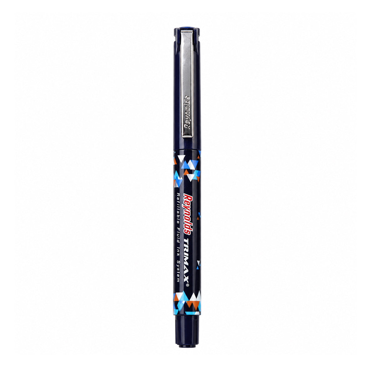 Reynolds Trimax Roller Gel Pen — Pack of 4 | Blue Ink | Smooth Writing