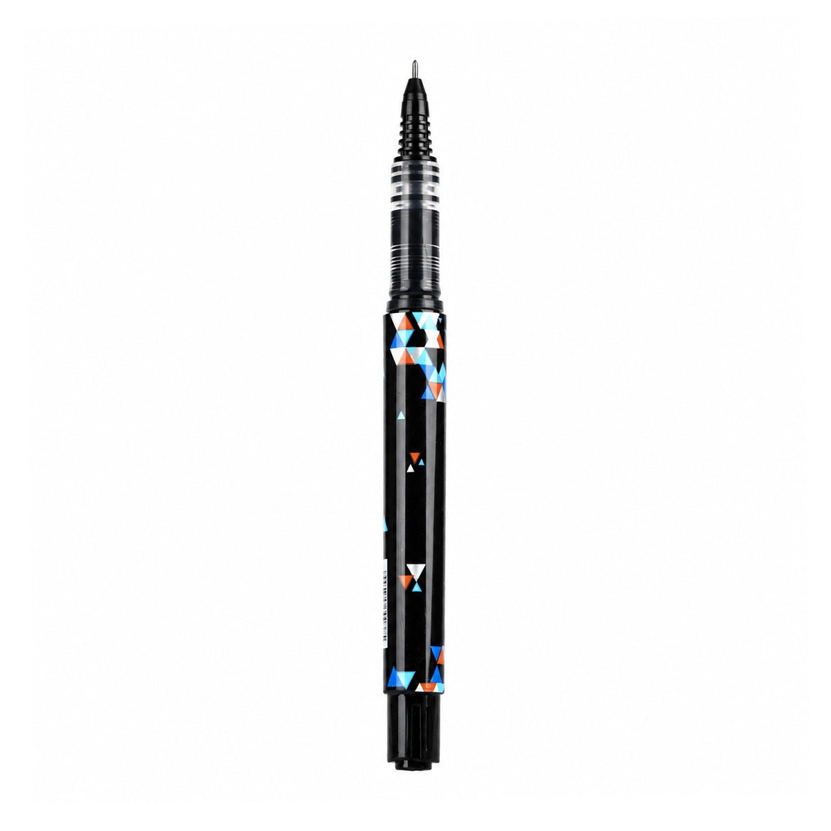 Reynolds Trimax Black Roller Pen — Pack of 4 + Free Highlighter | Smooth Writing