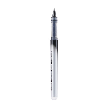 Uni-ball UB215 Micro Black 0.5mm Rollerball Pen - Waterproof Super Ink