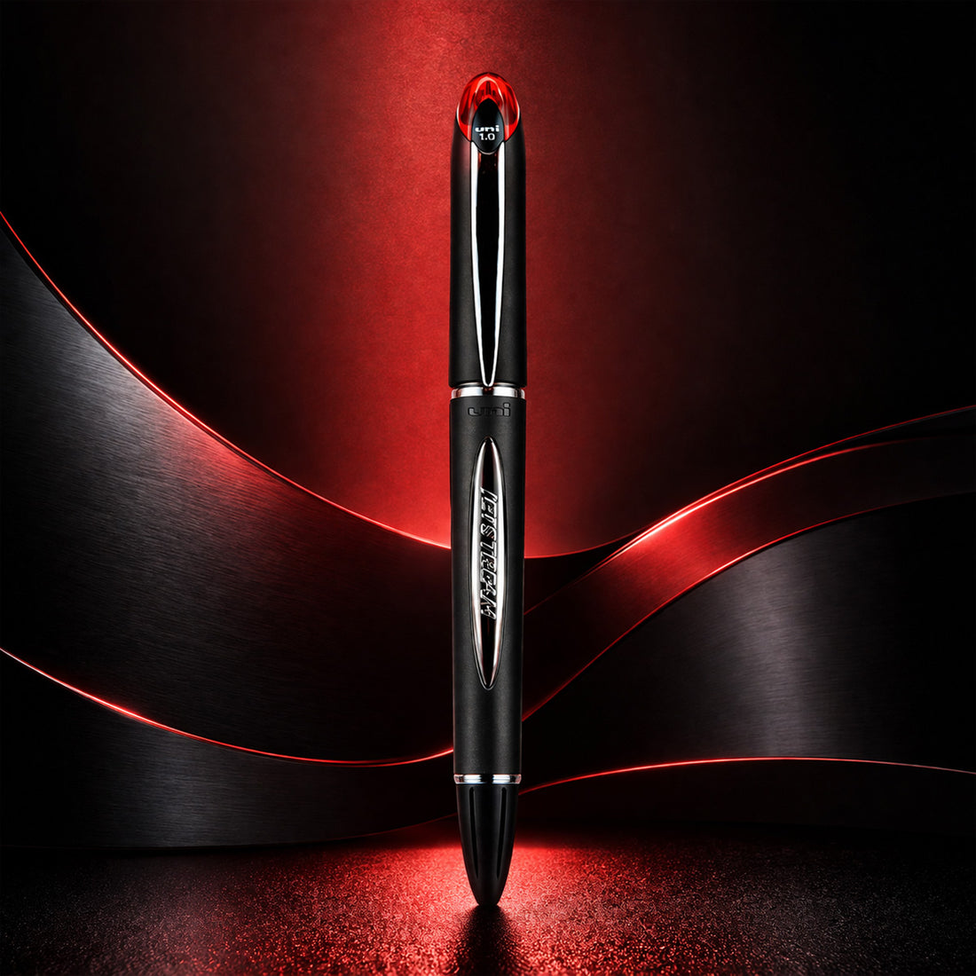 Uni-ball Jetstream SX-210 1.0mm Red Rollerball Pen - Fast-Drying Ink
